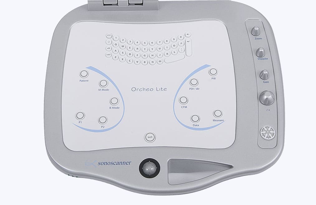 Interface echographe portable Orcheo Lite