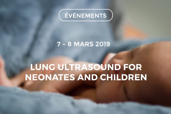 1st Launch Lung Ultrasound for Neonates and Children - Police de caractère