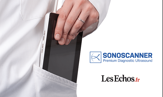 Sonoscanner, élu champion de la croissance 2020 par Les Echos.