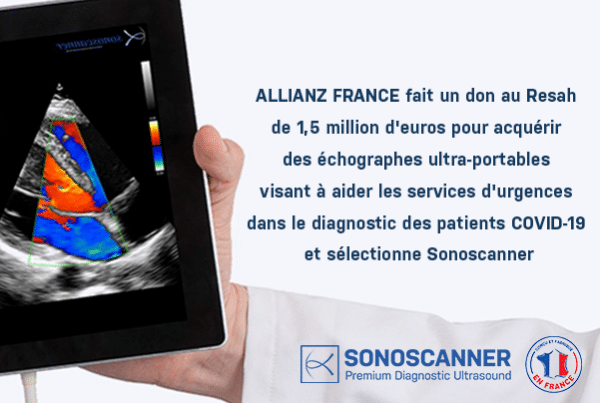 Sonoscanner lutte contre COVID-19 avec Allianz France et Resah