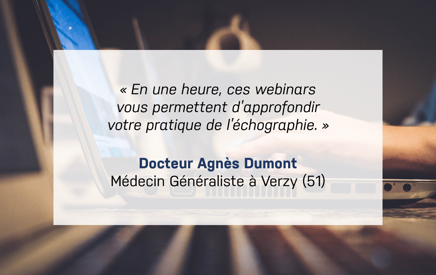 Webinar Sonoscanner Docteur Dumont