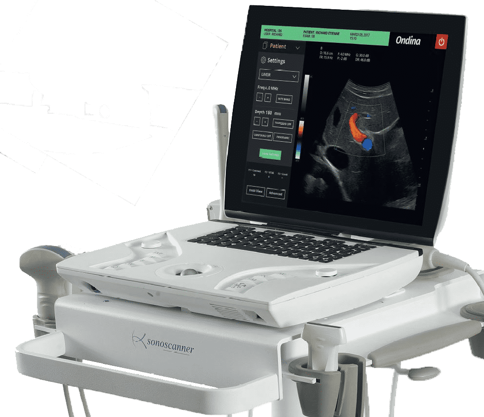 Echographe portable HD made in france