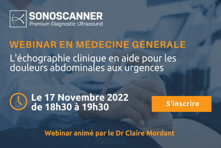 Webinar – L’échographie clinique en aide pour les douleurs abdominales aux urgences