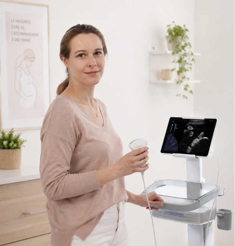 échographe portable pour cabinet sage-femme